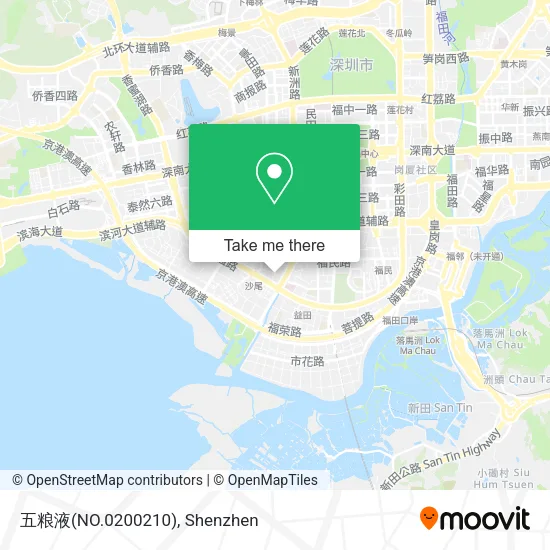 五粮液(NO.0200210) map