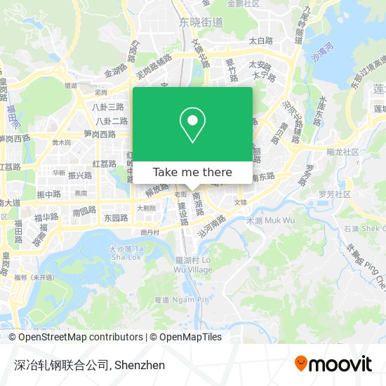深冶轧钢联合公司 map