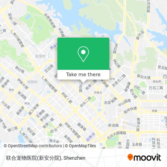 联合宠物医院(新安分院) map