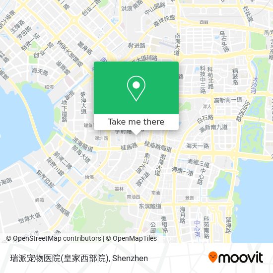 瑞派宠物医院(皇家西部院) map