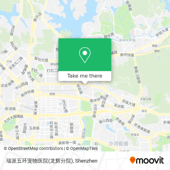 瑞派五环宠物医院(龙辉分院) map