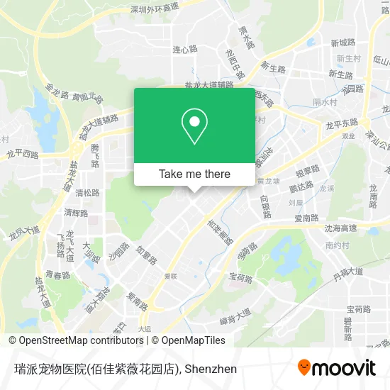 瑞派宠物医院(佰佳紫薇花园店) map