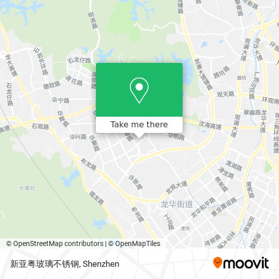 新亚粤玻璃不锈钢 map