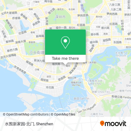 水围新家园-北门 map
