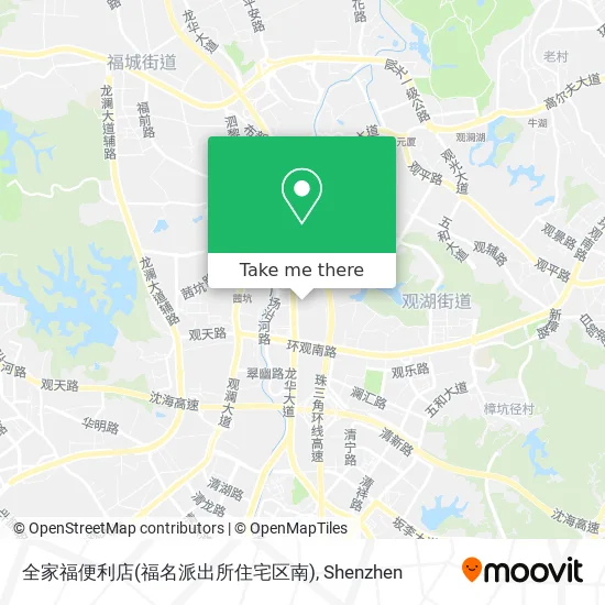 全家福便利店(福名派出所住宅区南) map