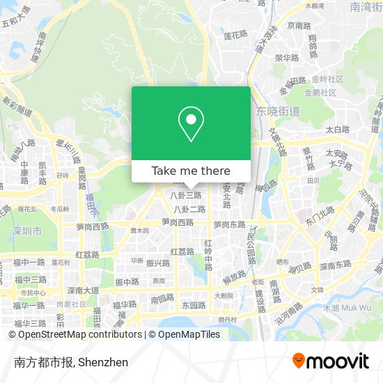 南方都市报 map