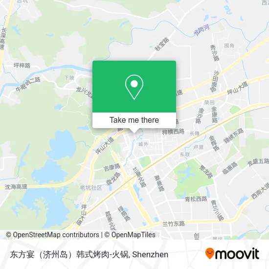 东方宴（济州岛）韩式烤肉-火锅 map