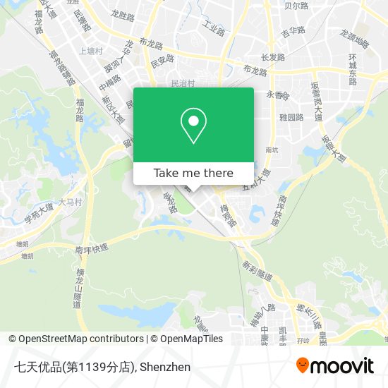 七天优品(第1139分店) map