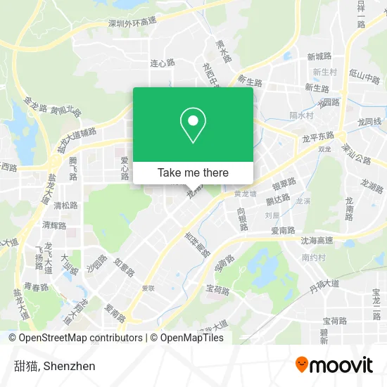 甜猫 map
