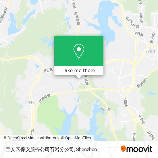 宝安区保安服务公司石岩分公司 map