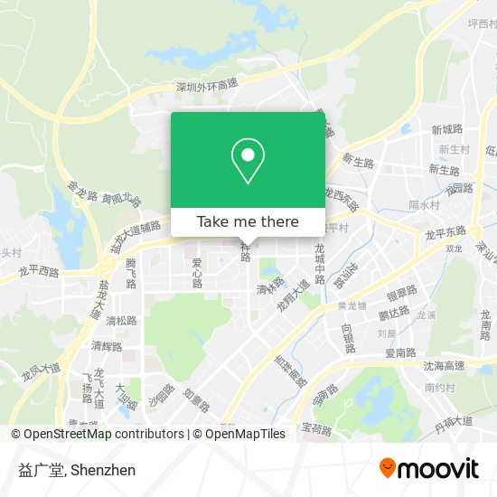 益广堂 map