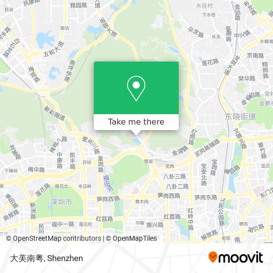 大美南粤 map