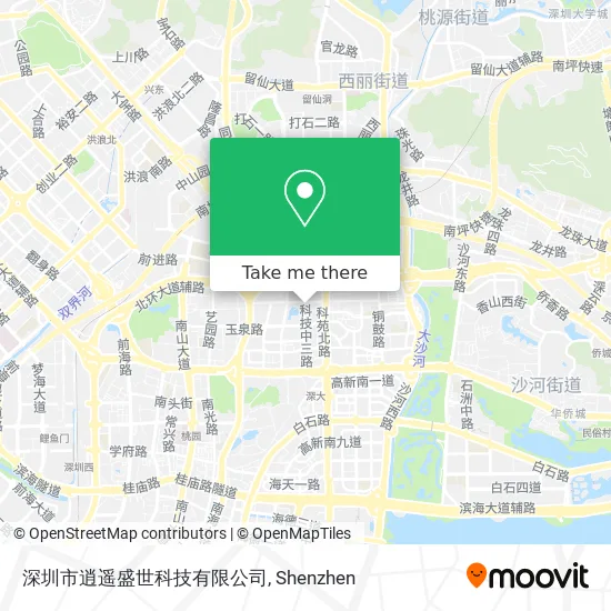 深圳市逍遥盛世科技有限公司 map