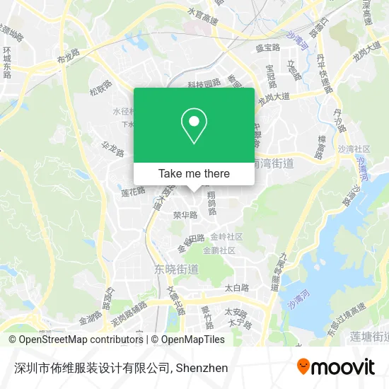 深圳市佈维服装设计有限公司 map