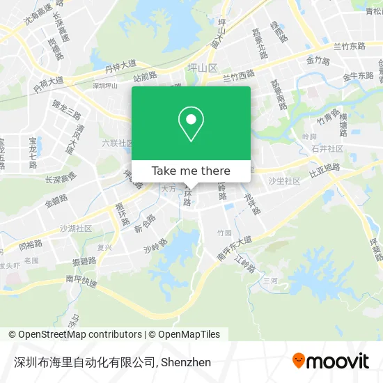 深圳布海里自动化有限公司 map