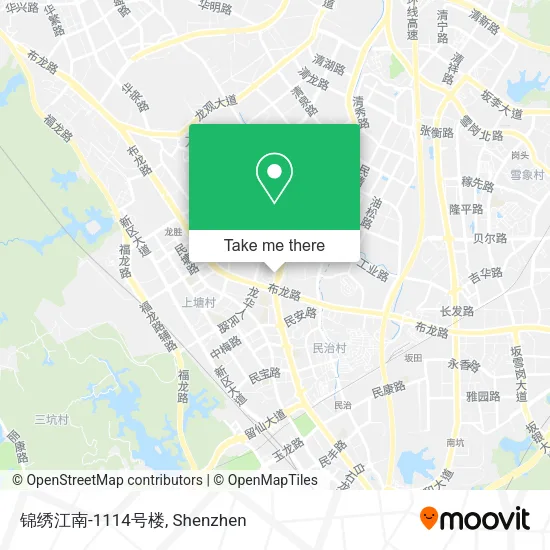 锦绣江南-1114号楼 map