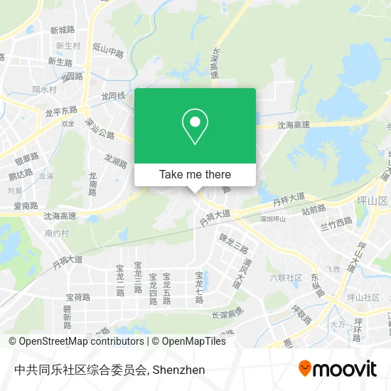 中共同乐社区综合委员会 map