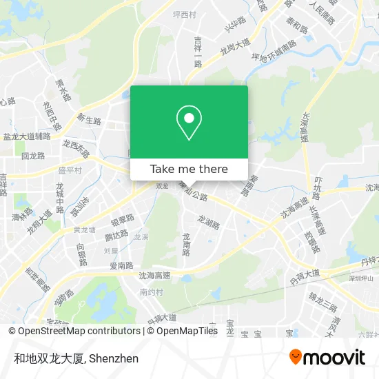 和地双龙大厦 map