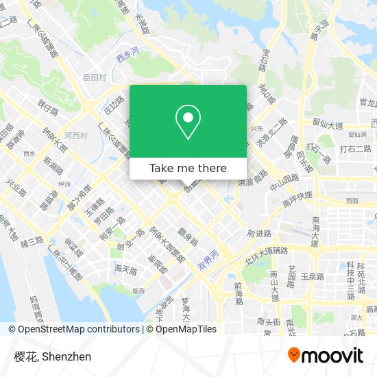 樱花 map