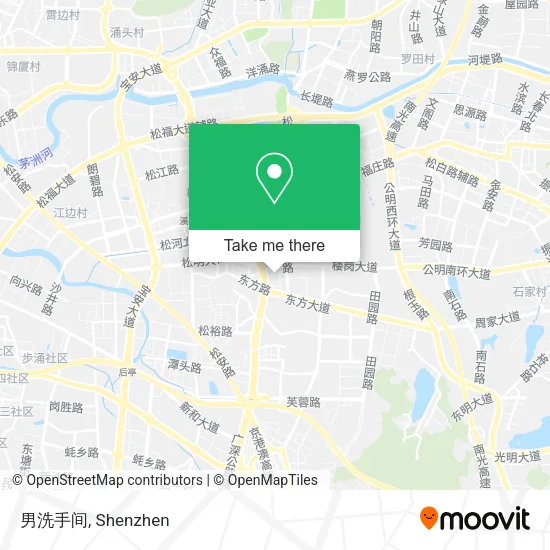 男洗手间 map
