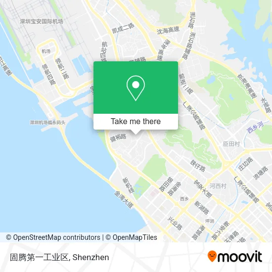 固腾第一工业区 map