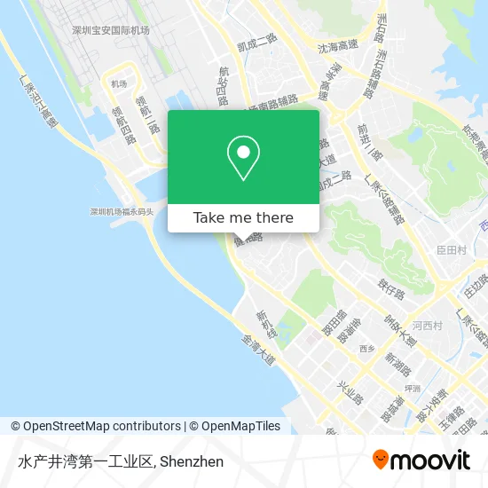 水产井湾第一工业区 map