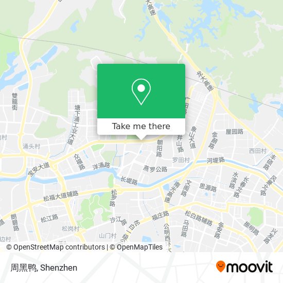 周黑鸭 map