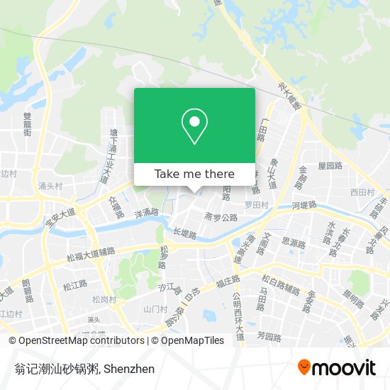 翁记潮汕砂锅粥 map
