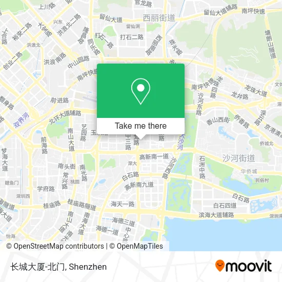 长城大厦-北门 map
