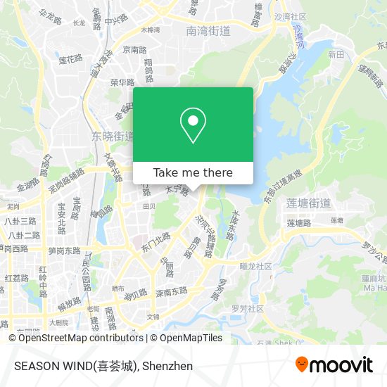SEASON WIND(喜荟城) map