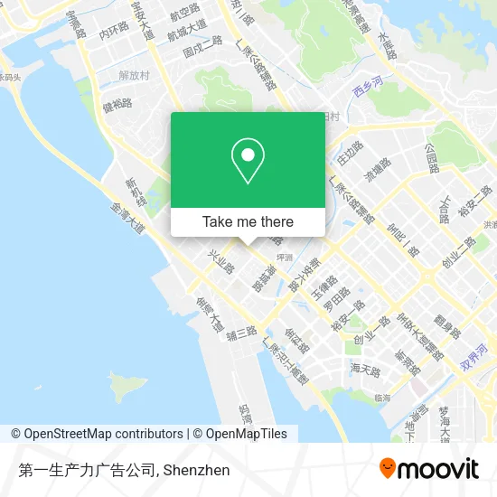 第一生产力广告公司 map