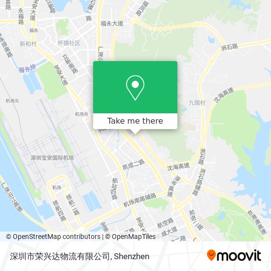 深圳市荣兴达物流有限公司 map