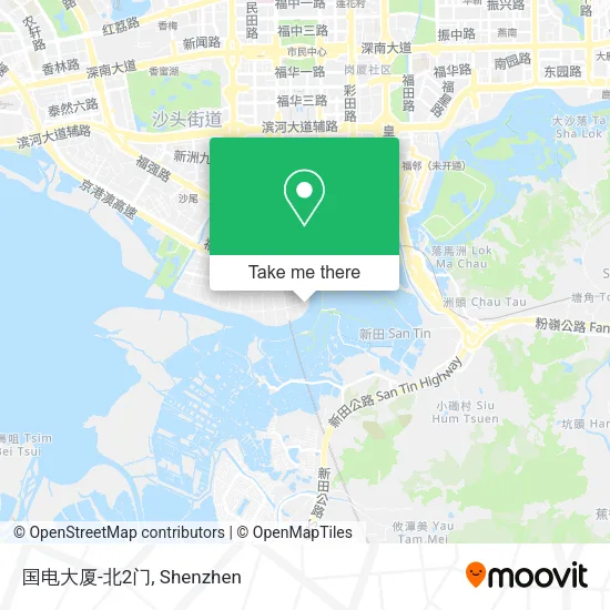 国电大厦-北2门 map