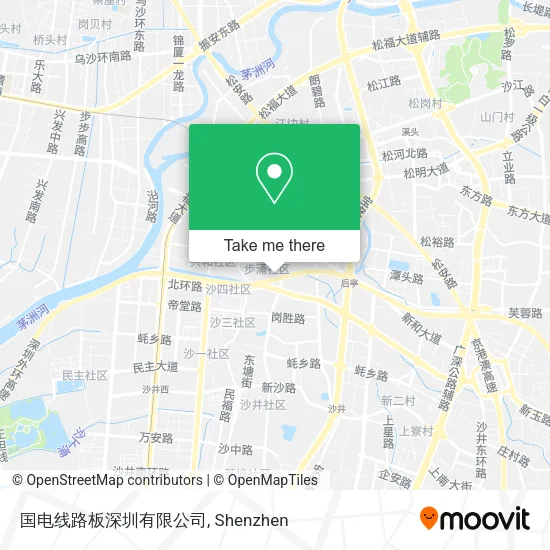 国电线路板深圳有限公司 map