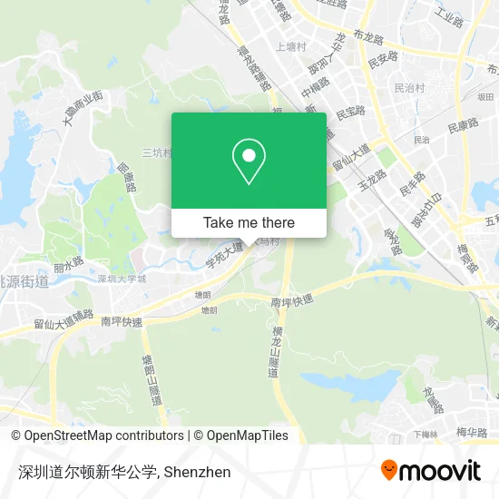 深圳道尔顿新华公学 map