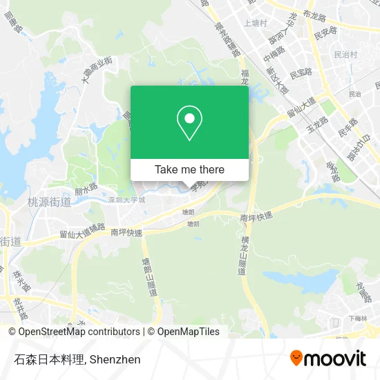 石森日本料理 map