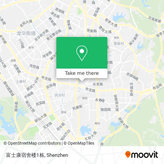 富士康宿舍楼1栋 map