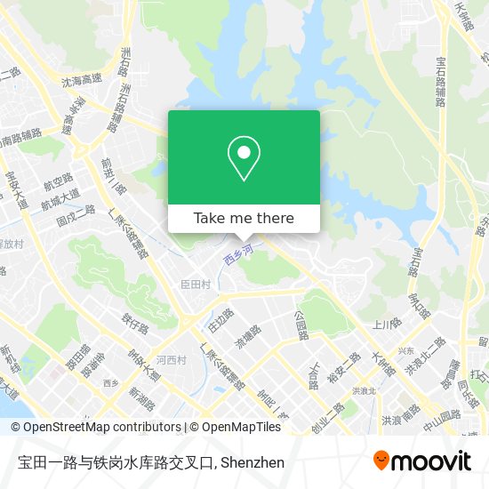 宝田一路与铁岗水库路交叉口 map