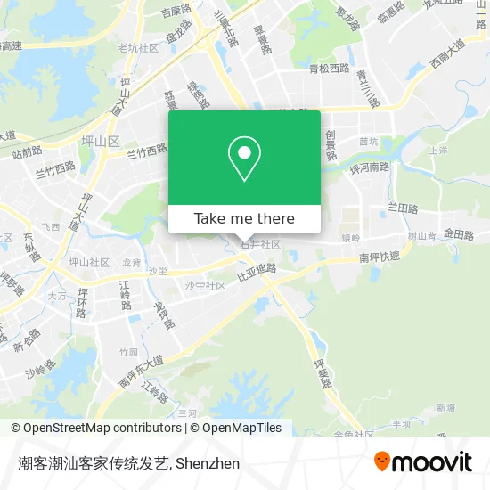 潮客潮汕客家传统发艺 map