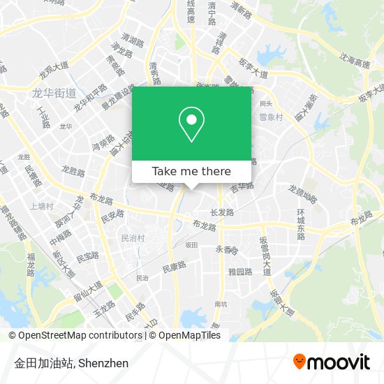 金田加油站 map