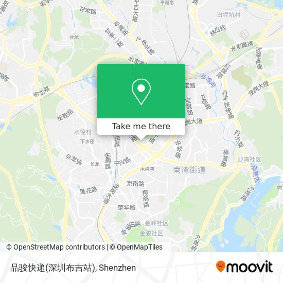 品骏快递(深圳布吉站) map