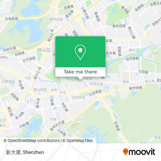 新大屋 map