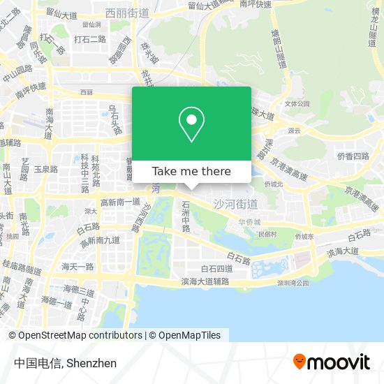 中国电信 map