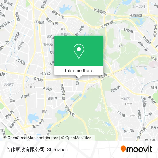 合作家政有限公司 map