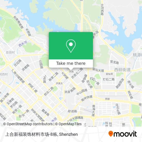 上合新福装饰材料市场-8栋 map