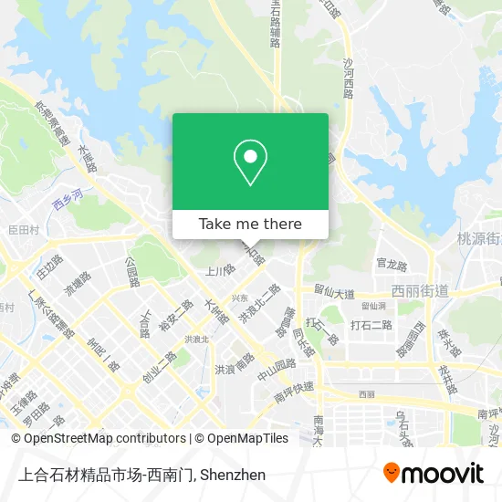 上合石材精品市场-西南门 map