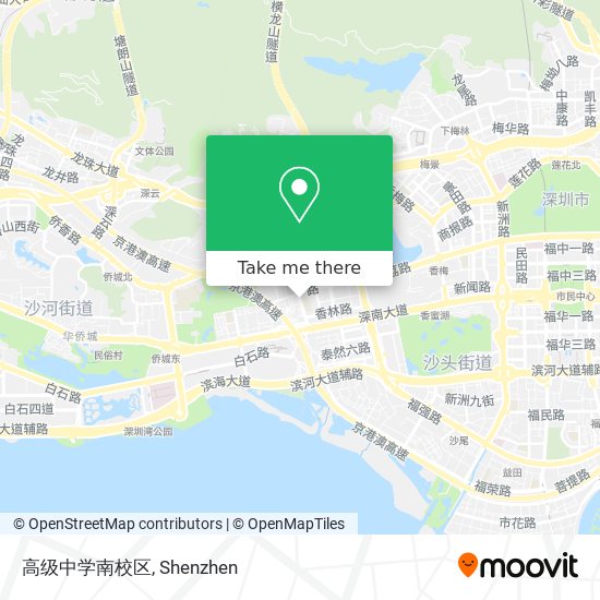 高级中学南校区 map