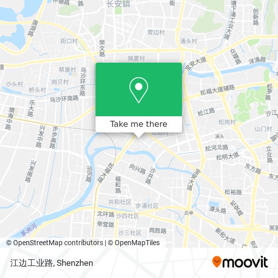 江边工业路 map