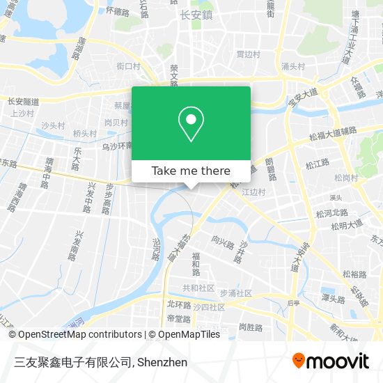 三友聚鑫电子有限公司 map