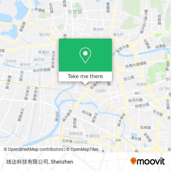 雄达科技有限公司 map